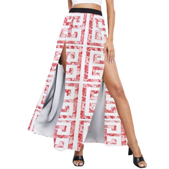 FullbreedCustom Women's High Slit Long Beach Dress (S40)