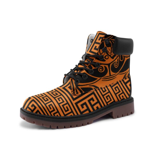 Premium Lightweight Microfiber Leather Chukka Boots