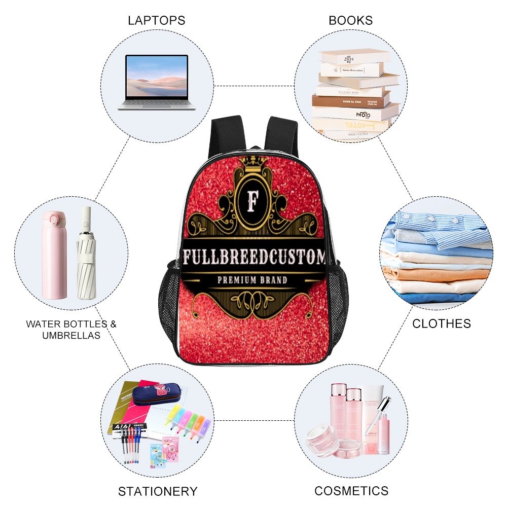 FullbreedCustom Transparent Bag 17 inch 2024 New - Image 2