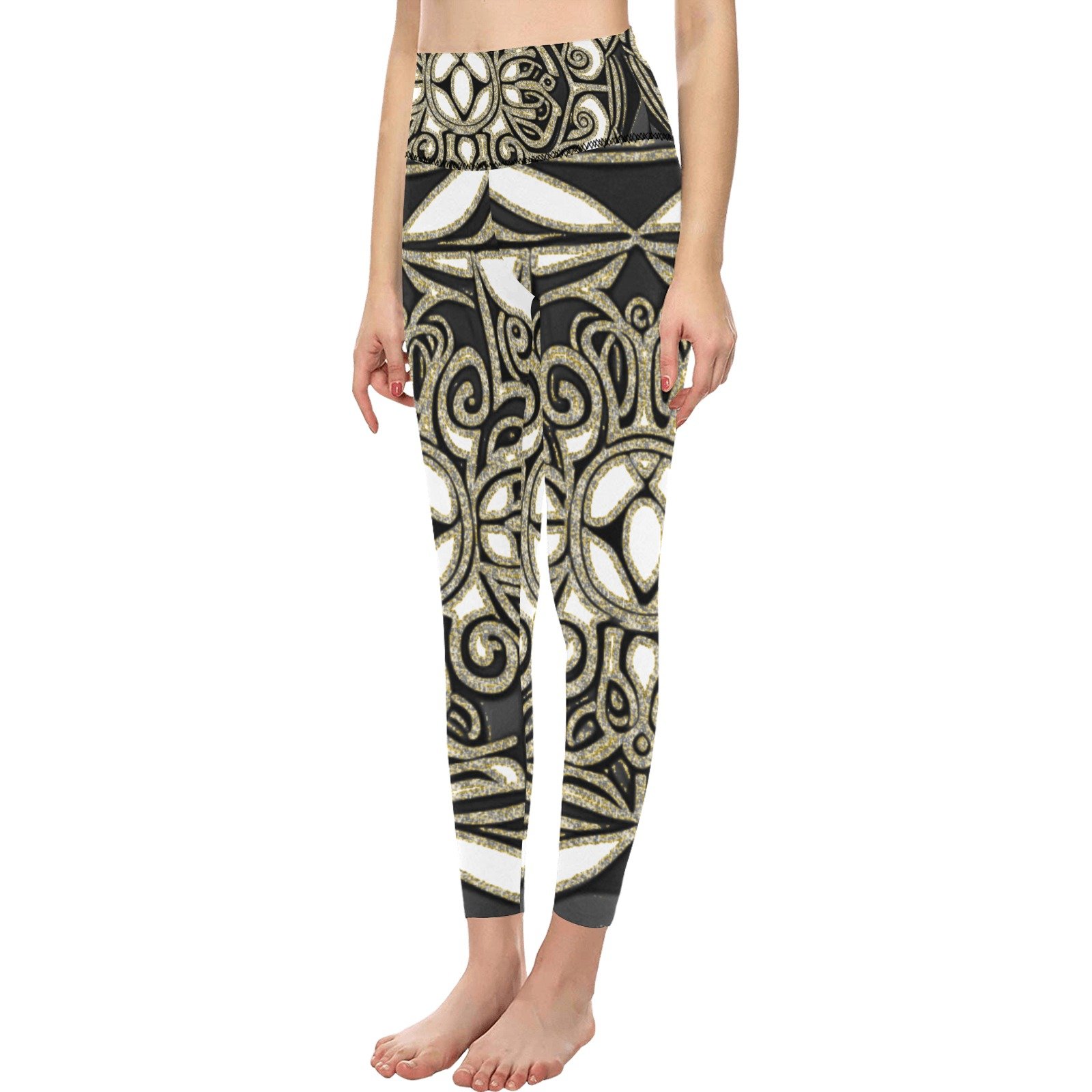 FullbreedCustom Women's High-Waisted Leggings (Model L36)