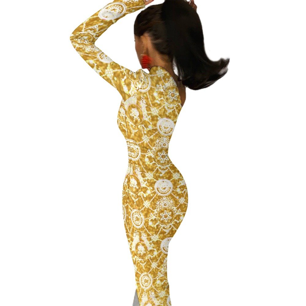 FullbreedCustom Half Sleeve Slit Dress - Image 2