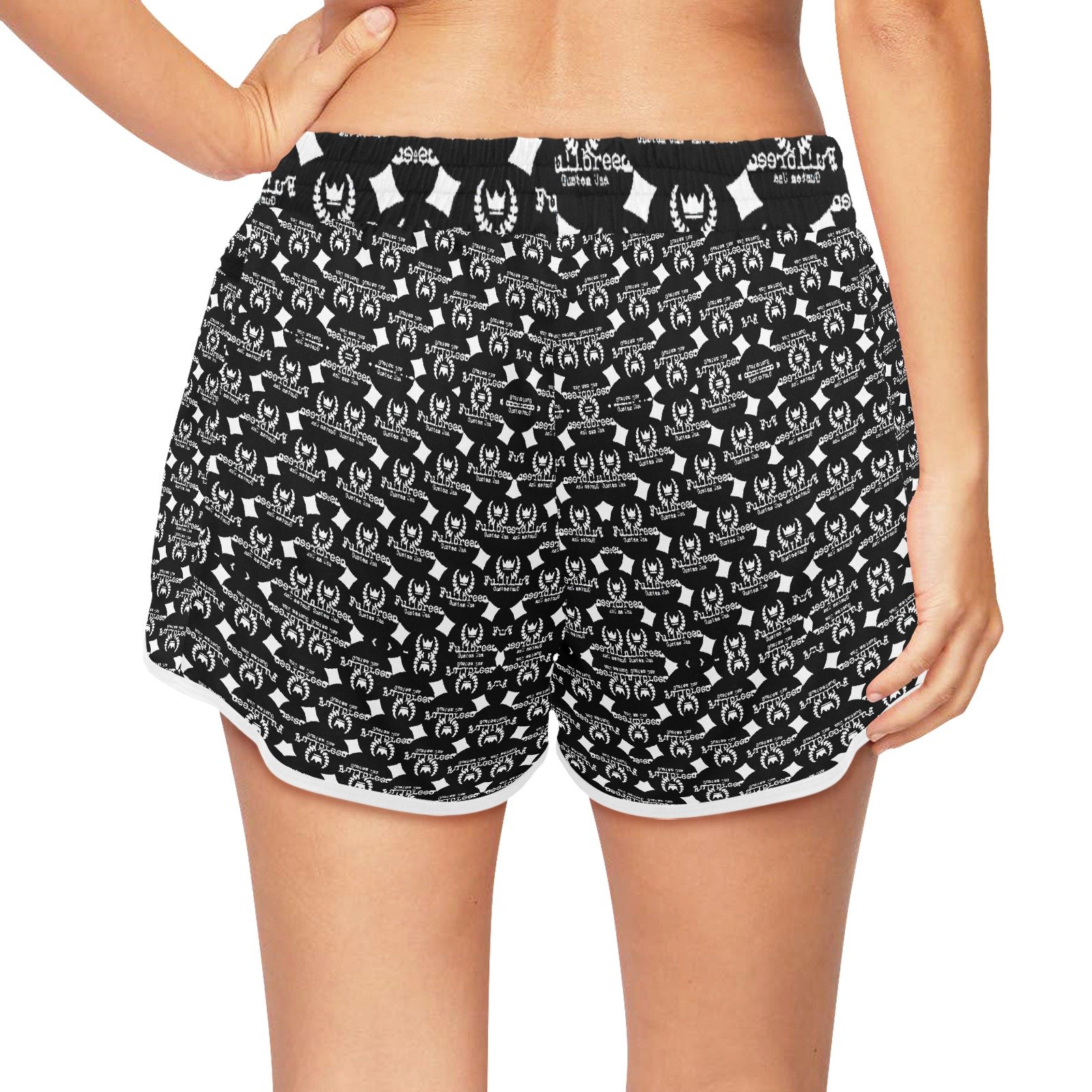 fullbreedcustom Women's Sports Shorts (L61) - Image 3