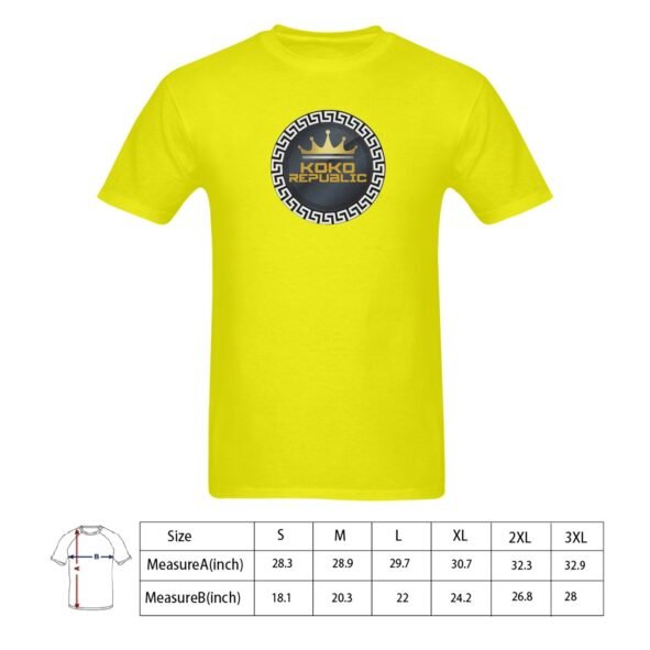 Men's Gildan T-shirt 100% Cotton (USA Size) (Model T02)