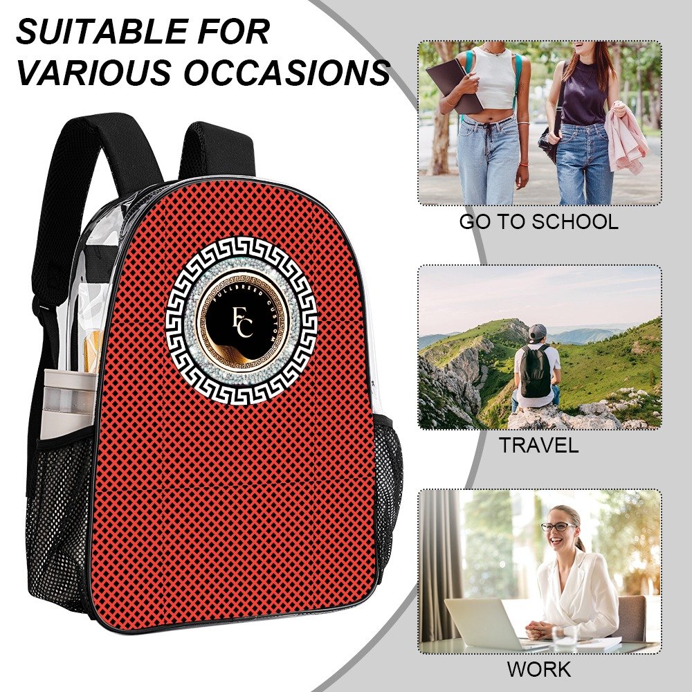 FullbreedCustom Transparent Bag 17 inch 2024 New - Image 6