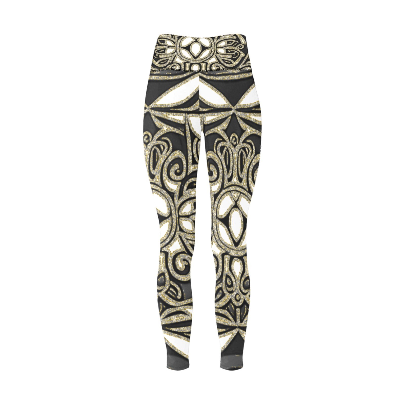 FullbreedCustom Women's High-Waisted Leggings (Model L36) - Image 6