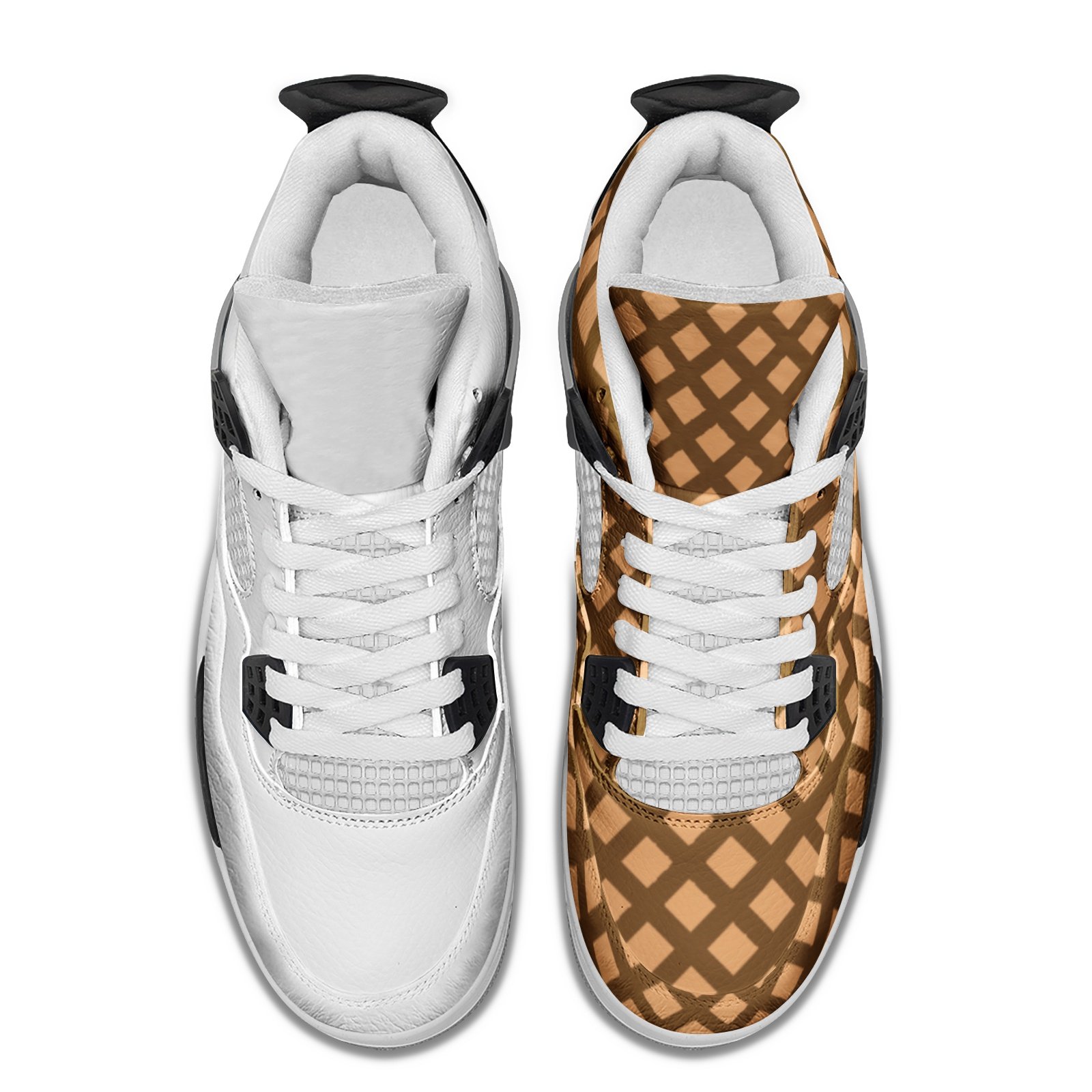 Unisex Non Slip Lace Up Breathable Fashion Sneakers - Image 3