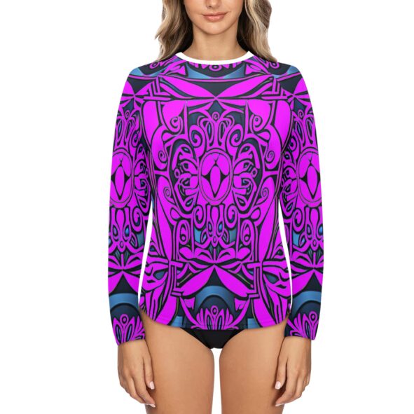 FullbreedCustom Women's Long Sleeve Swim Shirt (S39)
