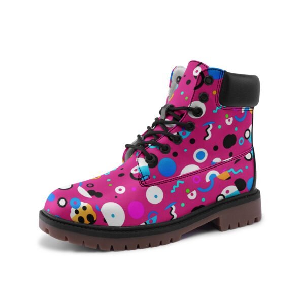 Premium Lightweight Microfiber Leather Chukka Boots