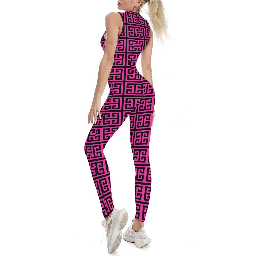 fullbreedcustom Colorful Ladies Bodysuit Yoga Pants - Image 2