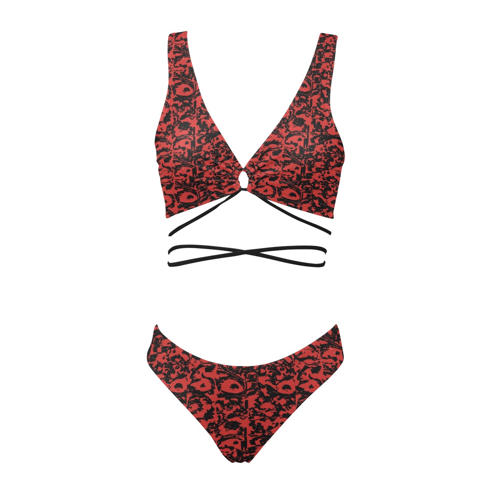 fullbreedcustom Women's Cross String Bikini Set (S29) - Image 3