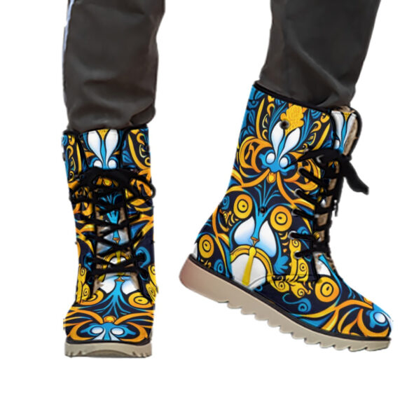All-Over Print Women's Plush Boots