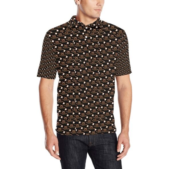 fullbreedcustom Men's All Over Print Polo Shirt (T55)