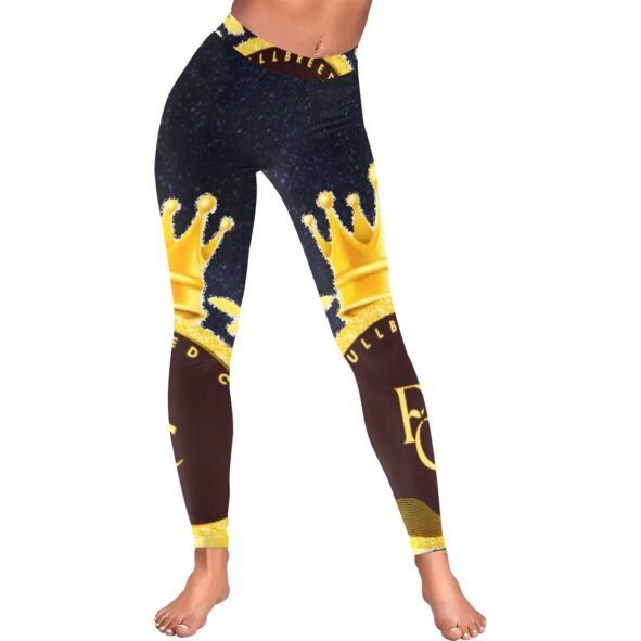 fullbreedcustom Women's  All-Over Low Rise Leggings (Model L05)