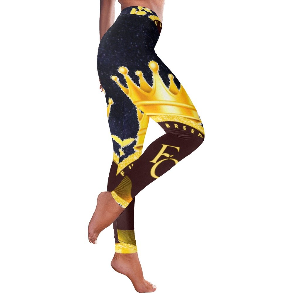 fullbreedcustom Women's All-Over Low Rise Leggings (Model L05) - Image 3