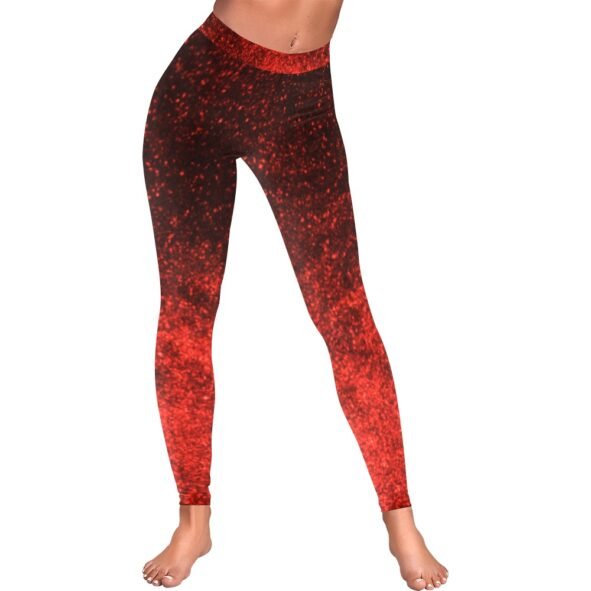 fullbreedcustom Women's  All-Over Low Rise Leggings (Model L05)