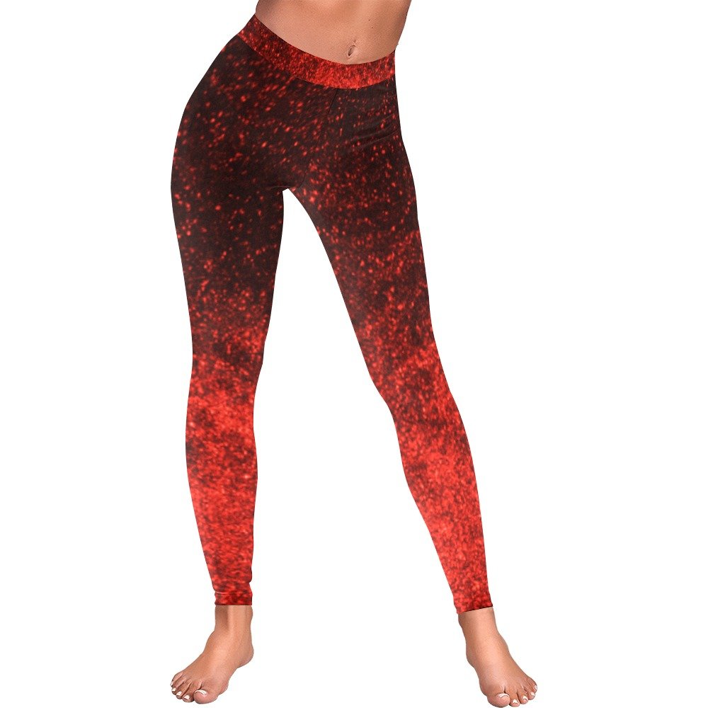 fullbreedcustom Women's All-Over Low Rise Leggings (Model L05)