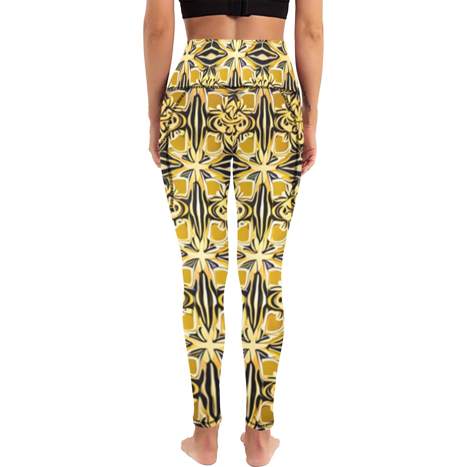 fullbreedcustom Print Leggings with Pockets (L56) - Image 2
