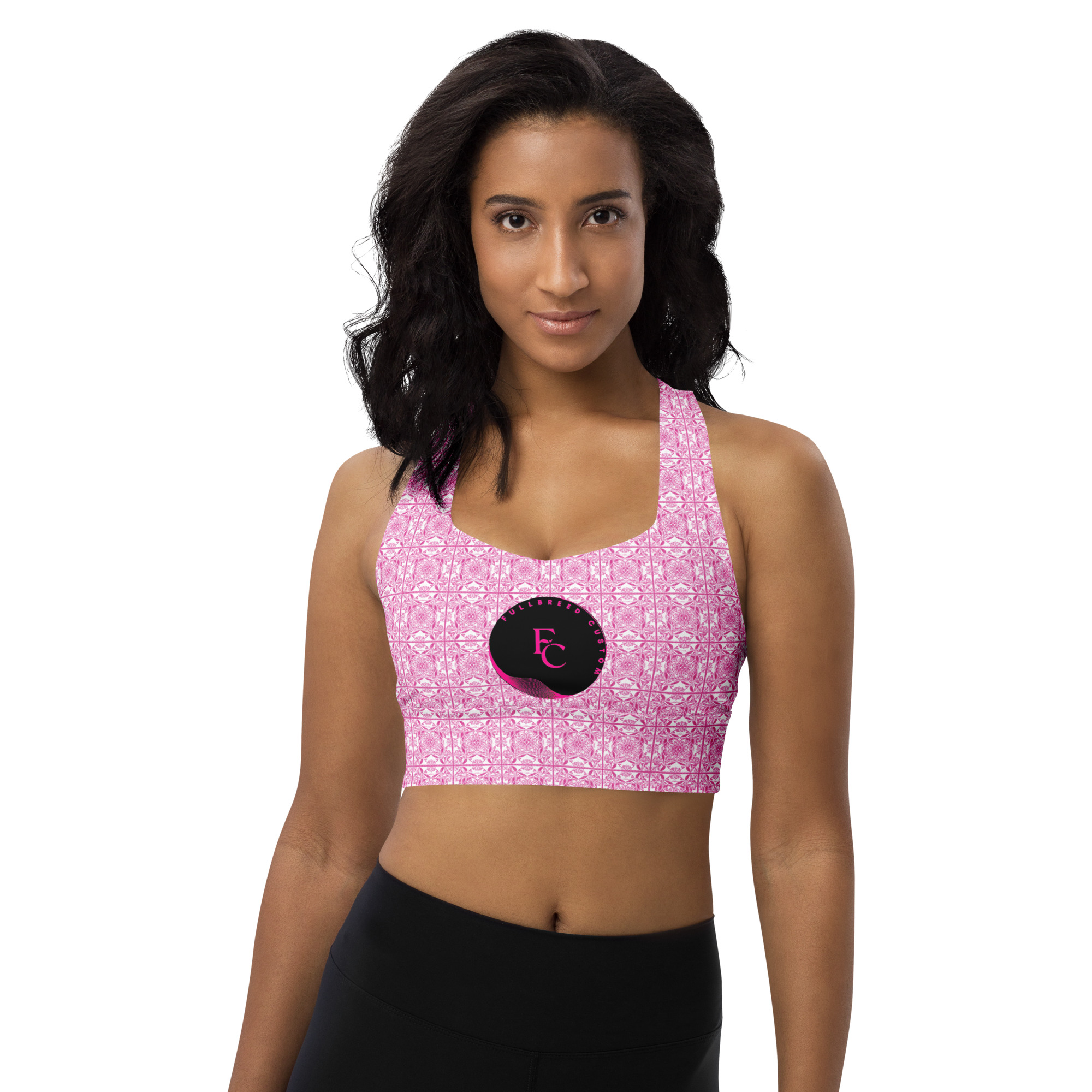 fullbreedcustom Longline sports bra