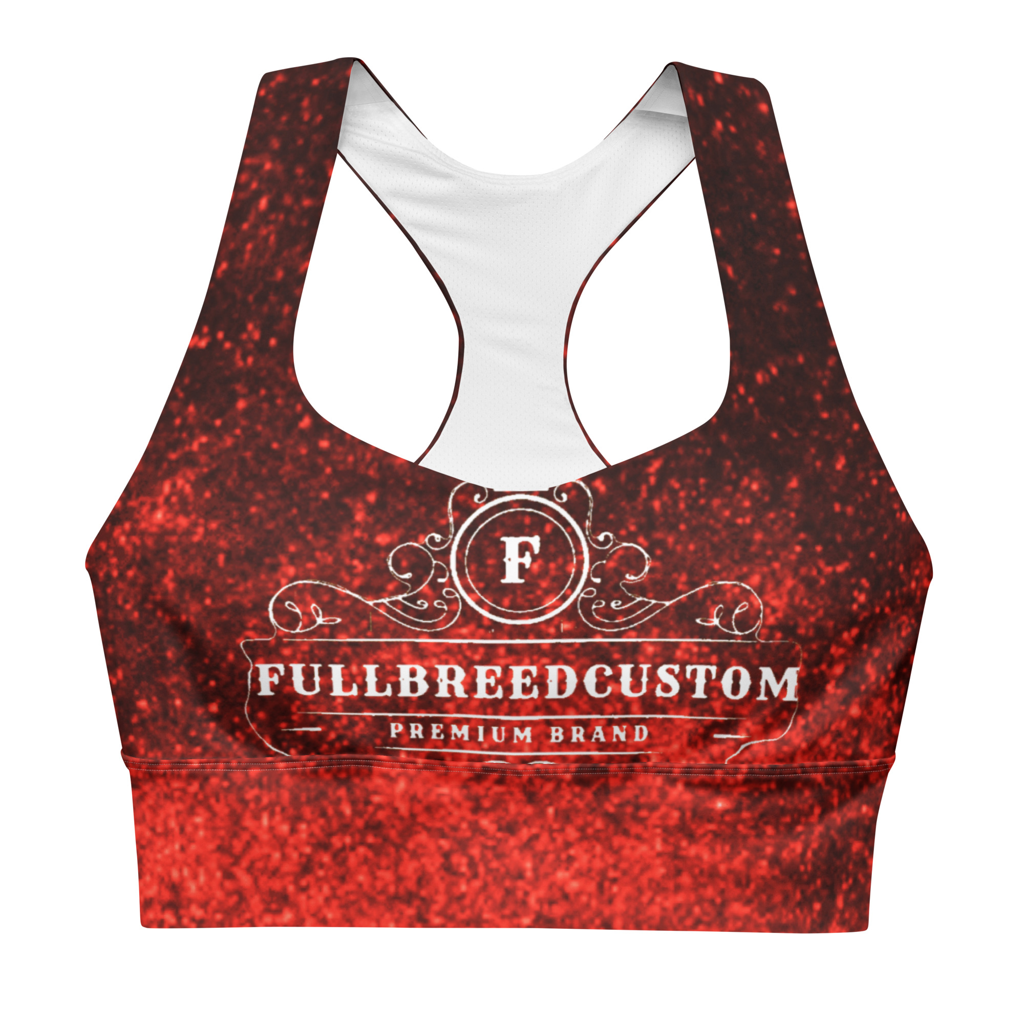 fullbreedcustom Longline sports bra