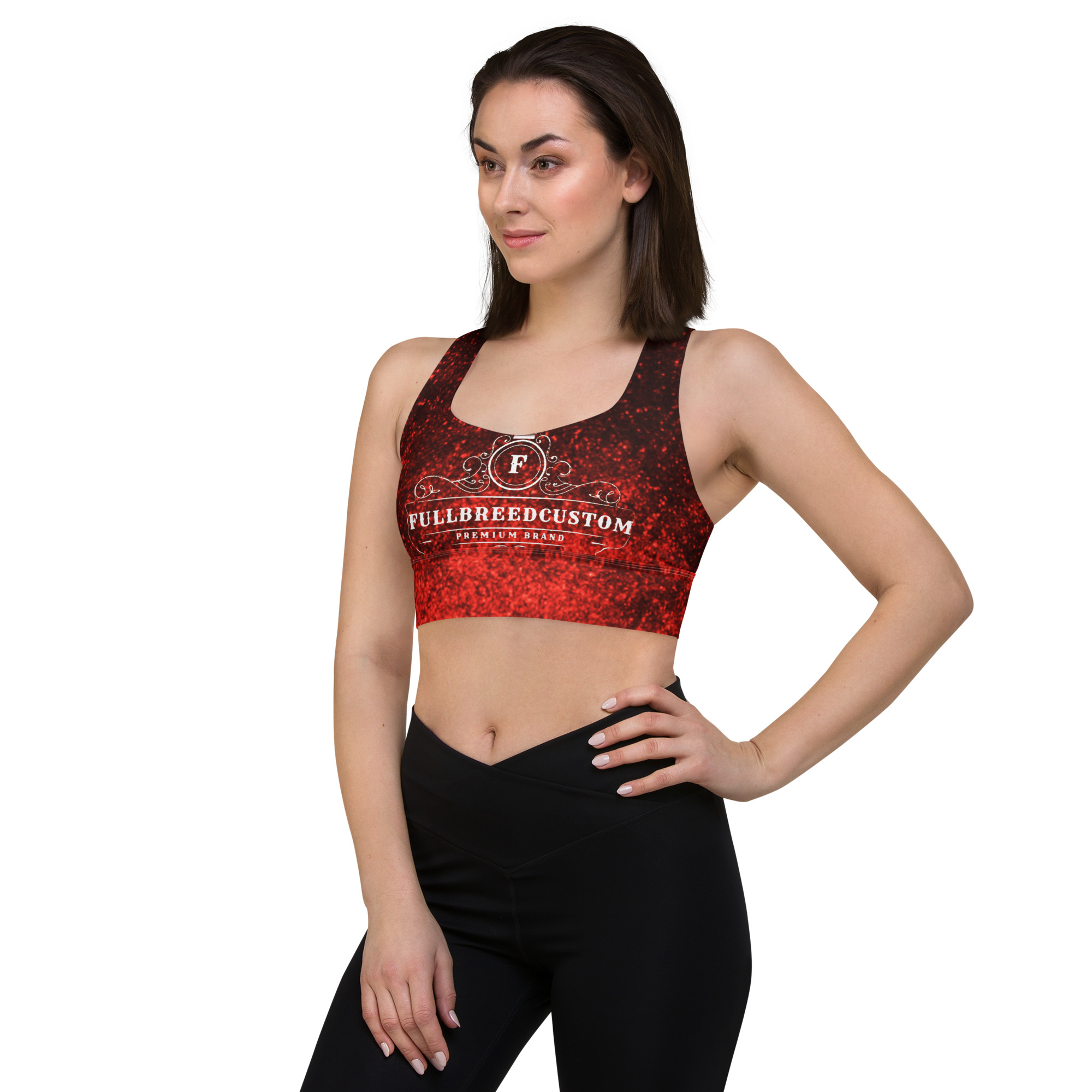 fullbreedcustom Longline sports bra - Image 3