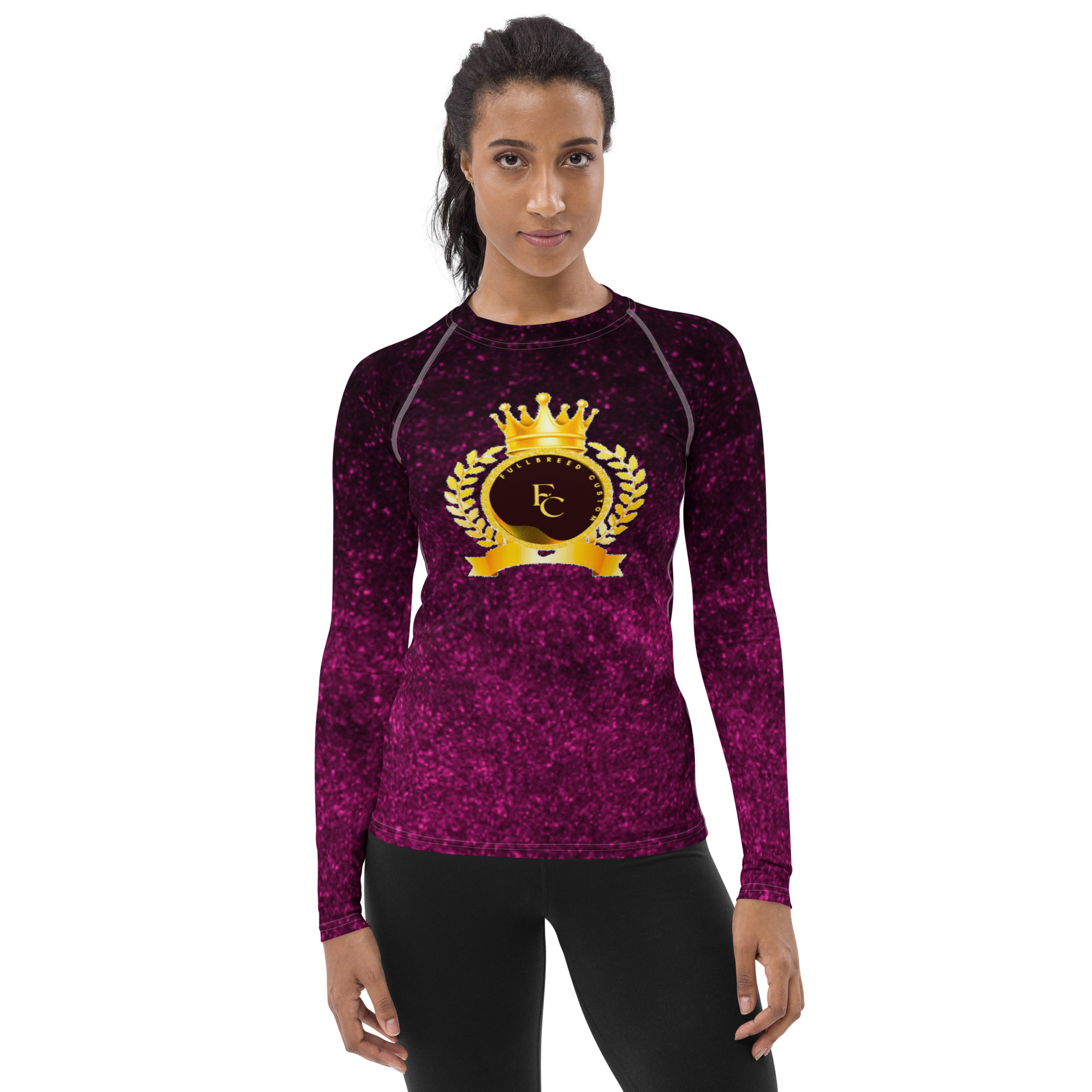 fullbreedcustom Women's Rash Guard - Image 4