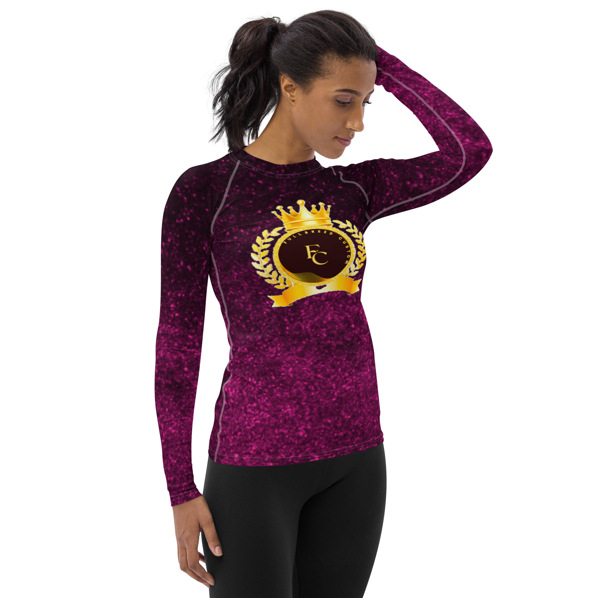 fullbreedcustom Women's Rash Guard - Image 2