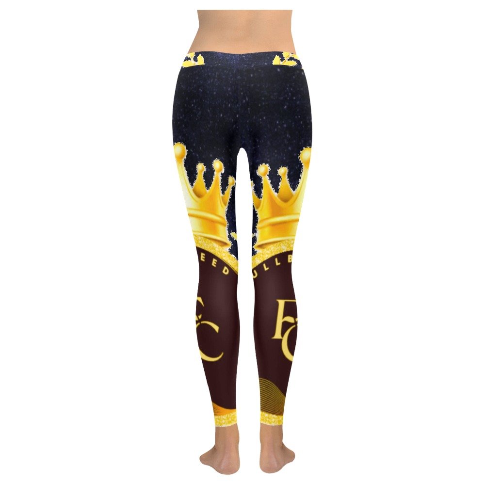 fullbreedcustom Women's All-Over Low Rise Leggings (Model L05) - Image 4