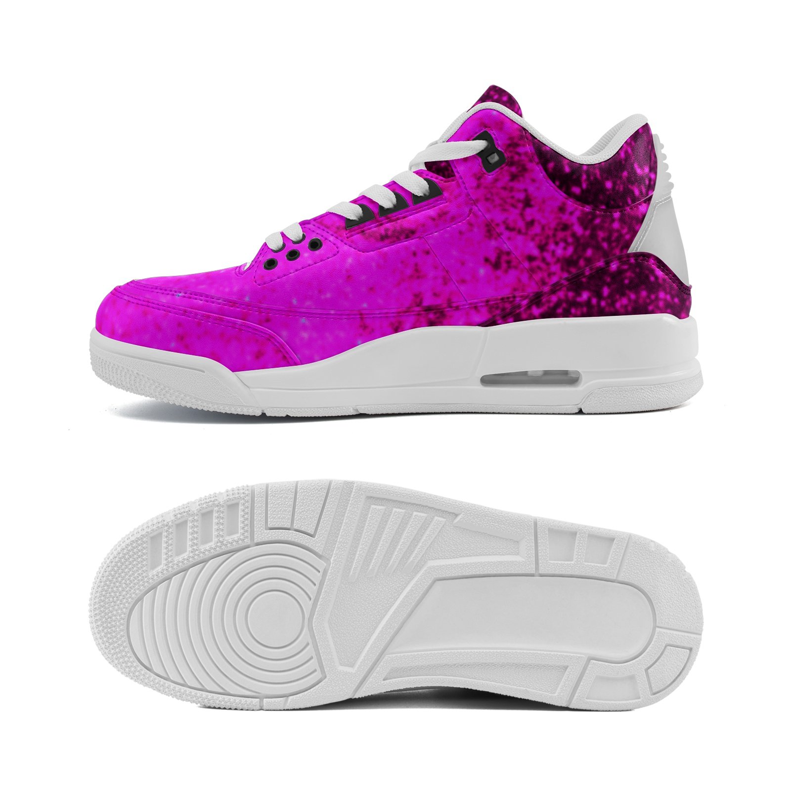 Unisex Non Slip Sneakers Lace Up Fashion Shoes - Image 4