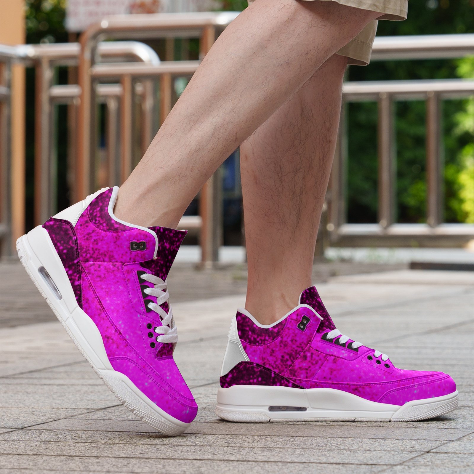 Unisex Non Slip Sneakers Lace Up Fashion Shoes - Image 7