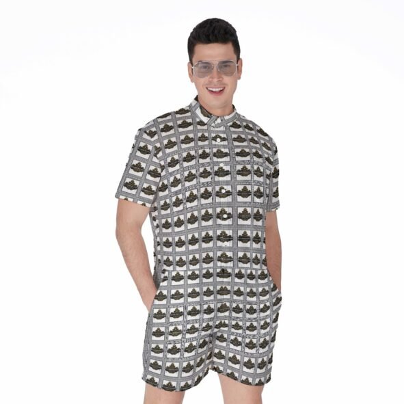 fullbreedcustom Print Men's Rompers