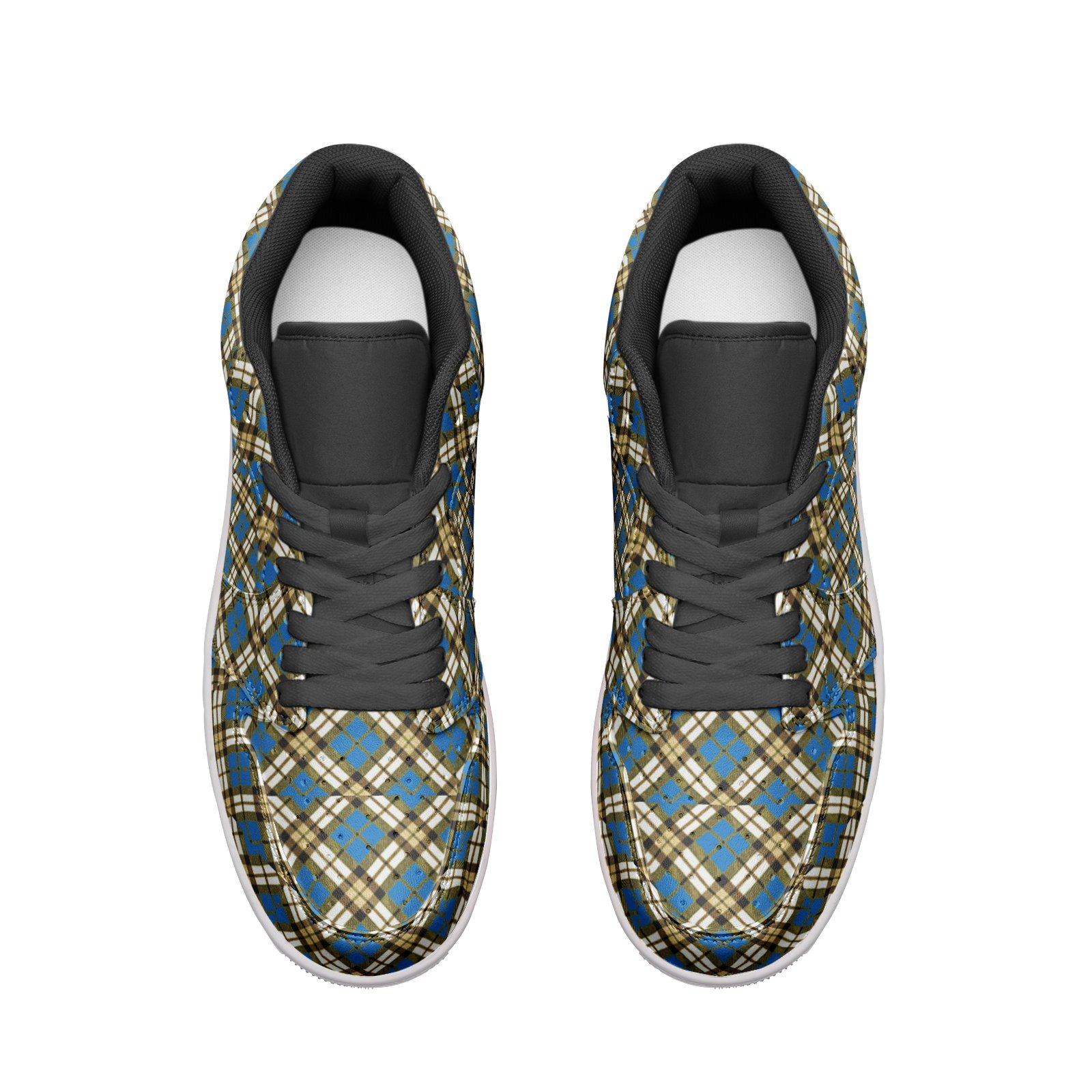 Unisex Low Top Leather Sneakers - Image 6