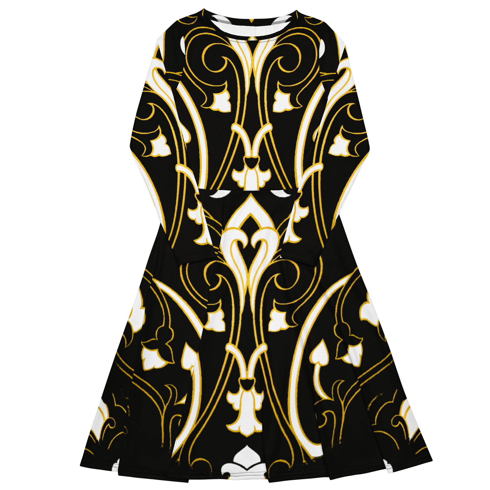 FullbreedCustom long sleeve midi dress - Image 4