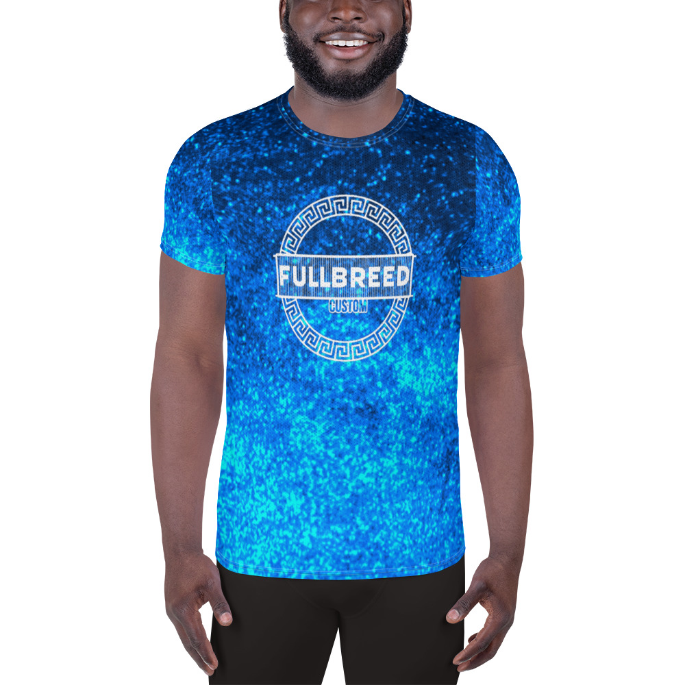 fullbreedcustom Print Men's Athletic T-shirt