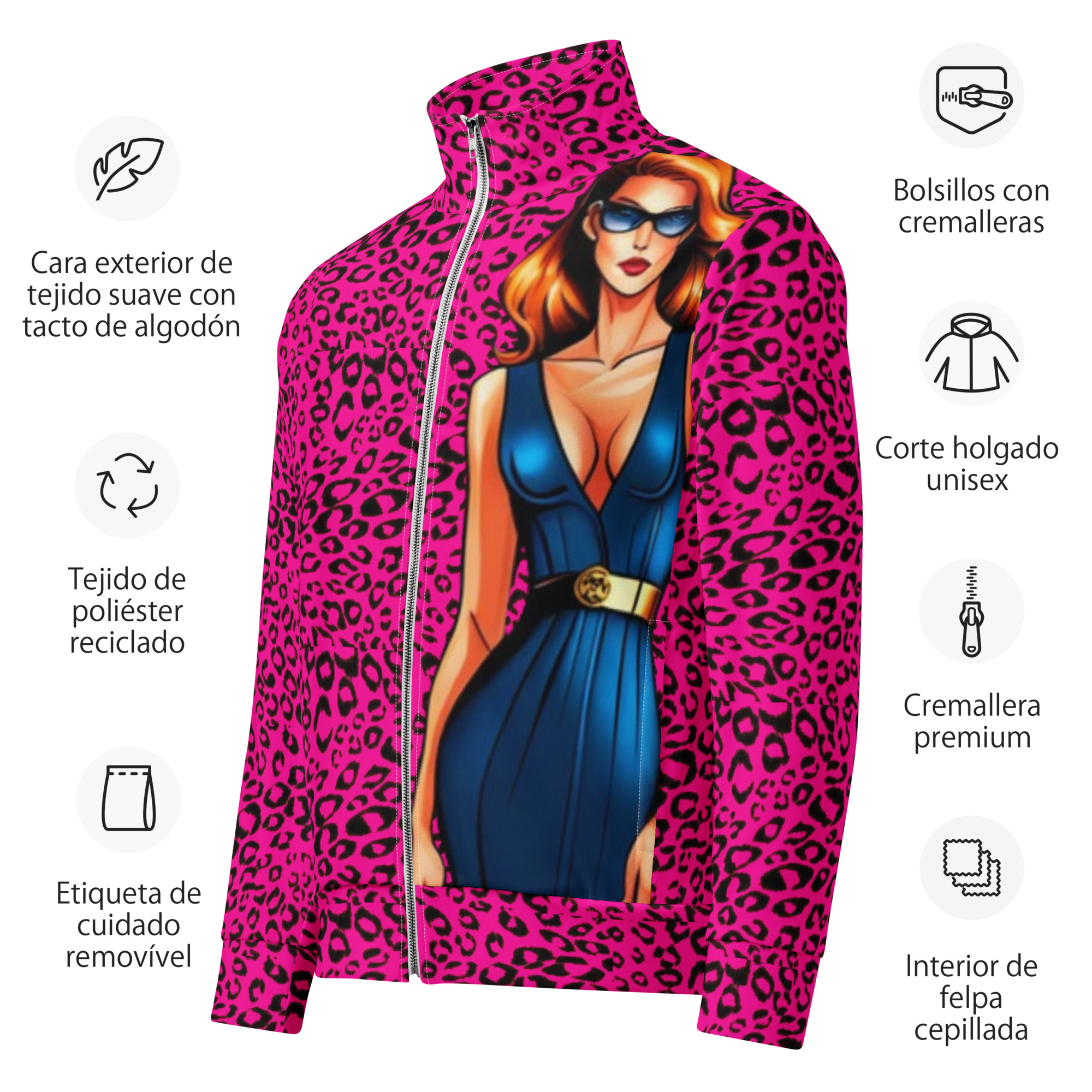 FulbreedCustom Unisex track jacket - Image 6