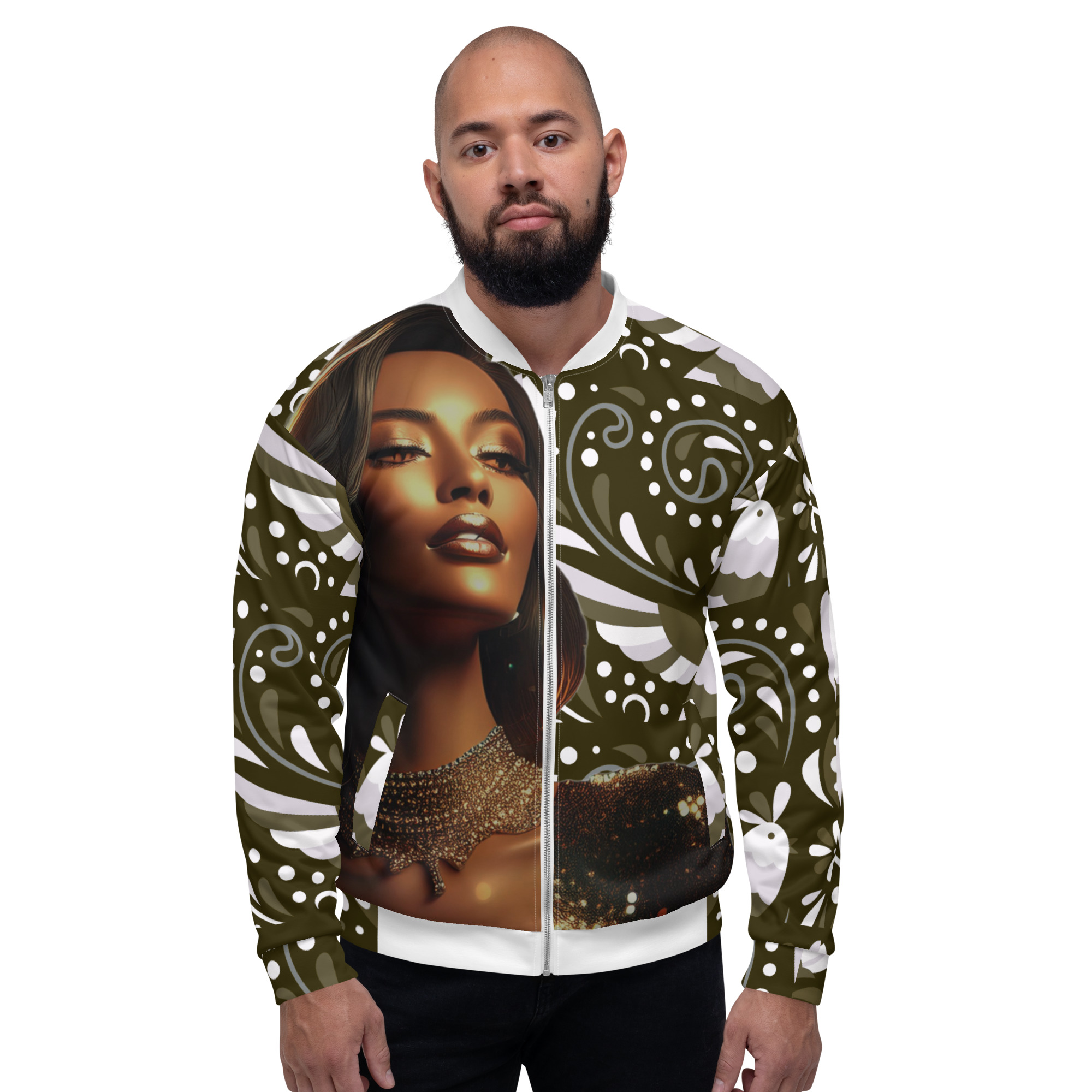 Unisex Bomber Jacket - Image 4