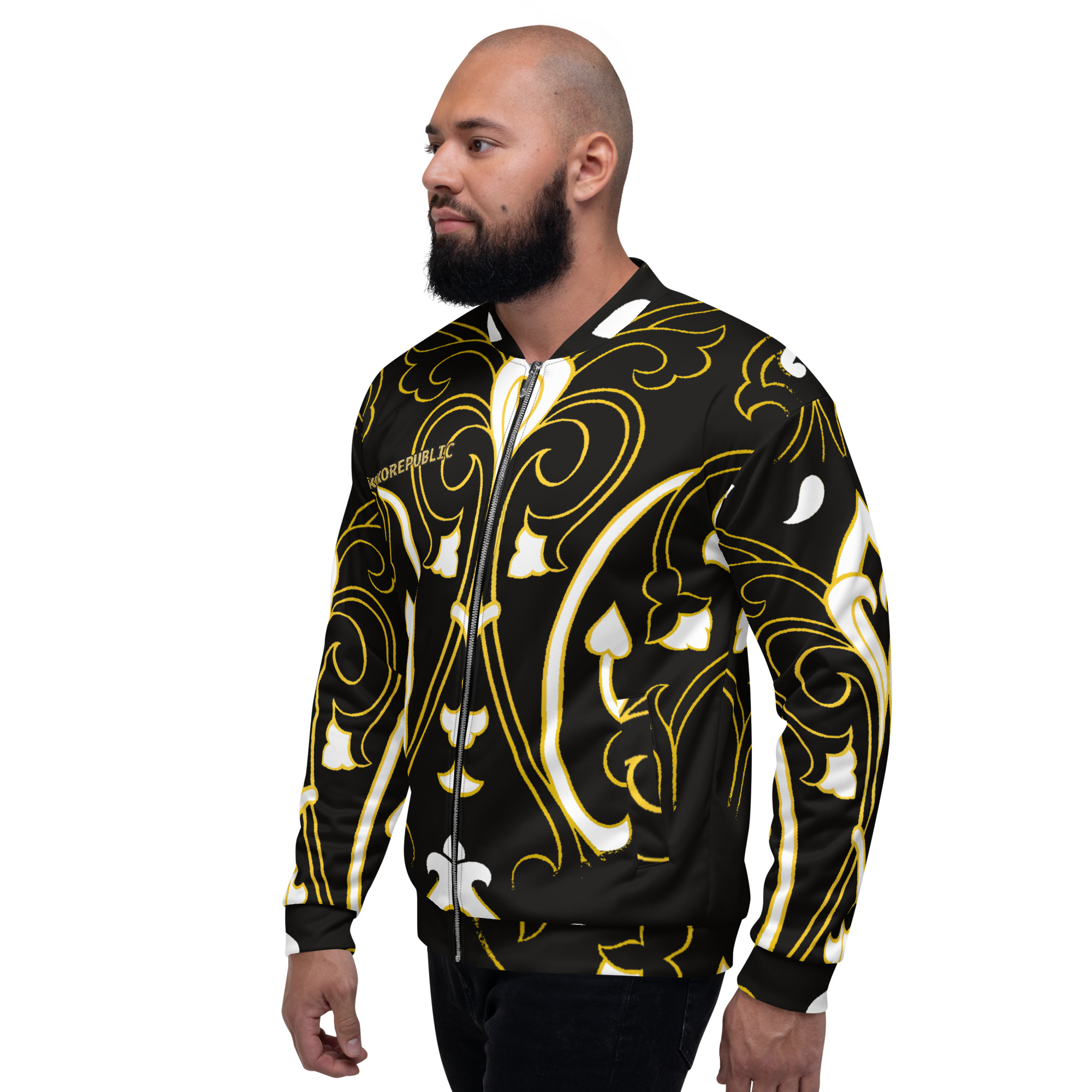FullbreedCustom Unisex Bomber Jacket - Image 3