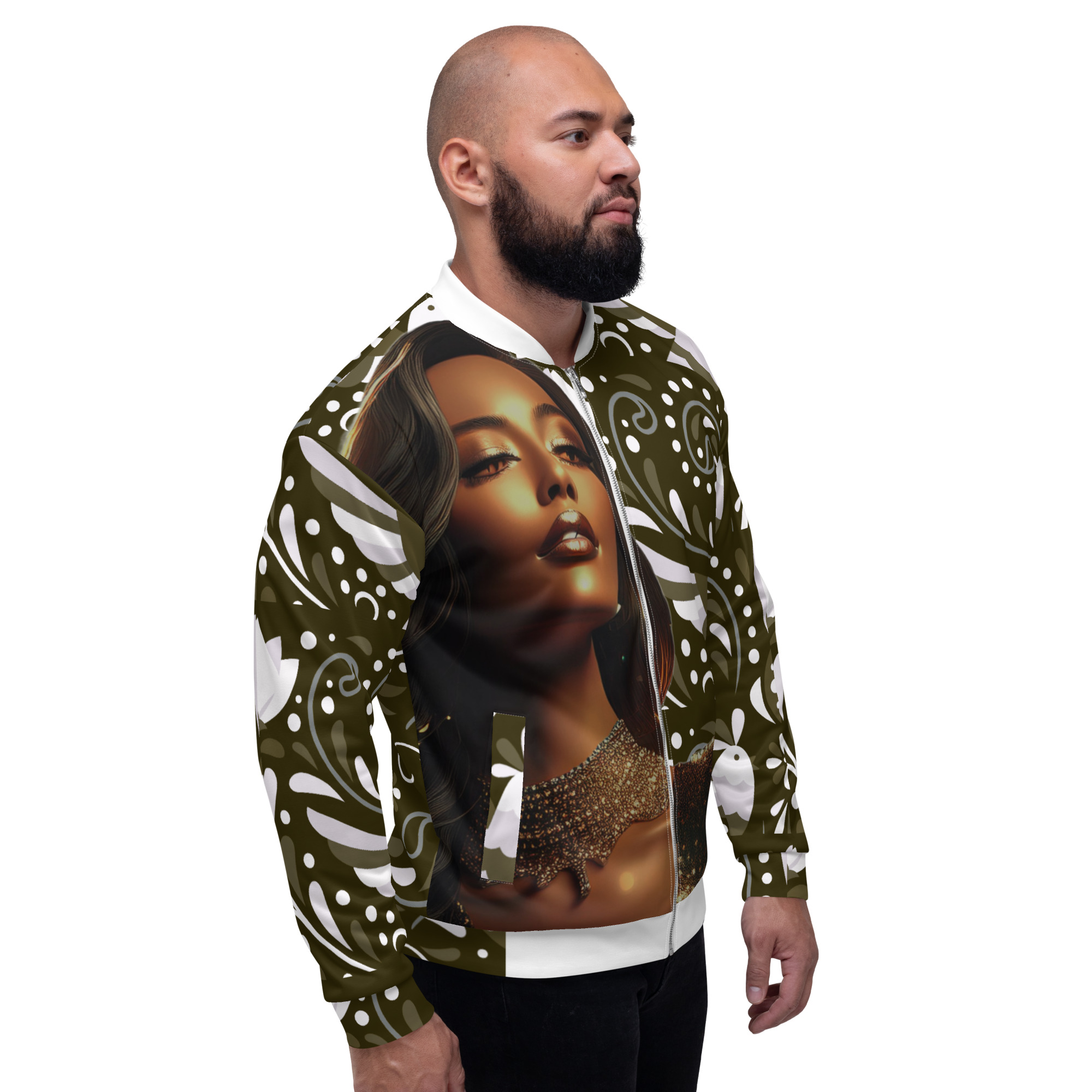 Unisex Bomber Jacket - Image 7