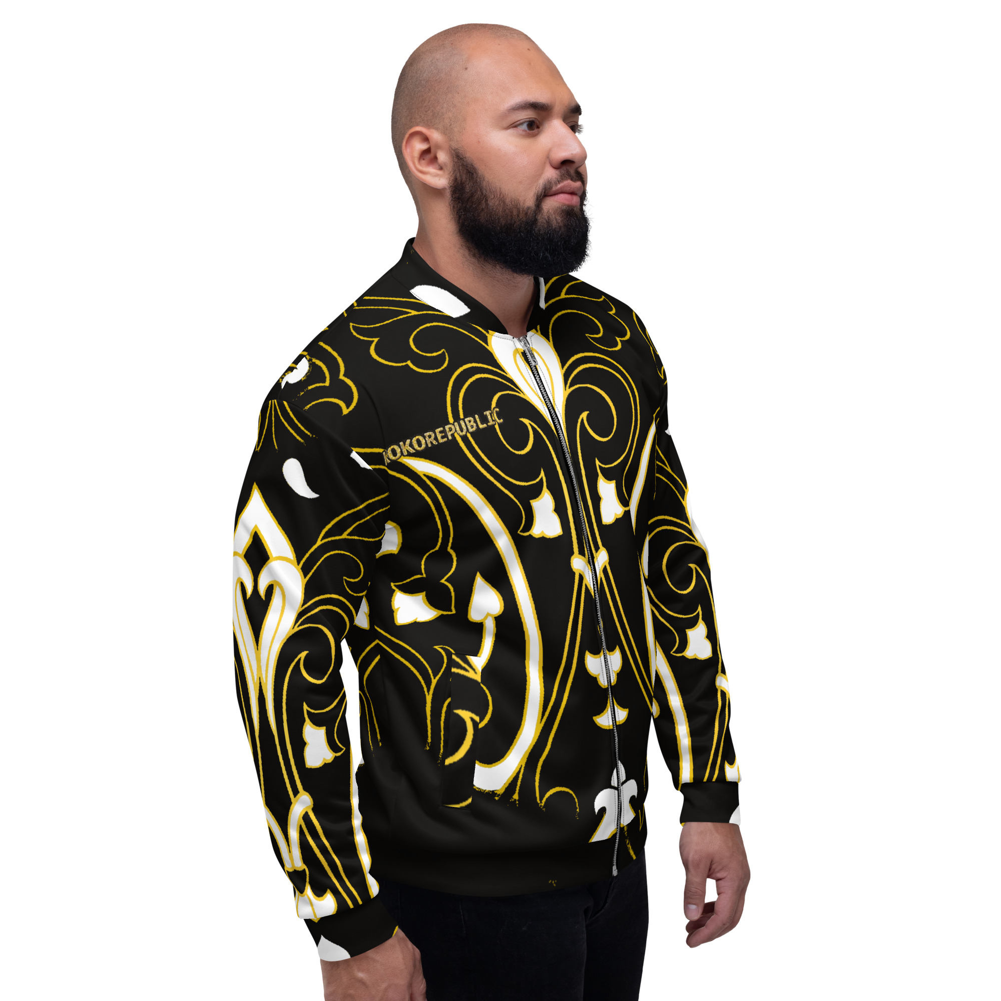 FullbreedCustom Unisex Bomber Jacket - Image 4