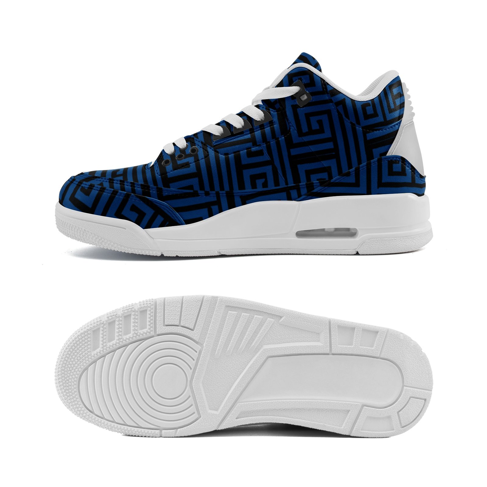 kokorepublic Unisex Non Slip Sneakers Lace Up Fashion Shoes - Image 4