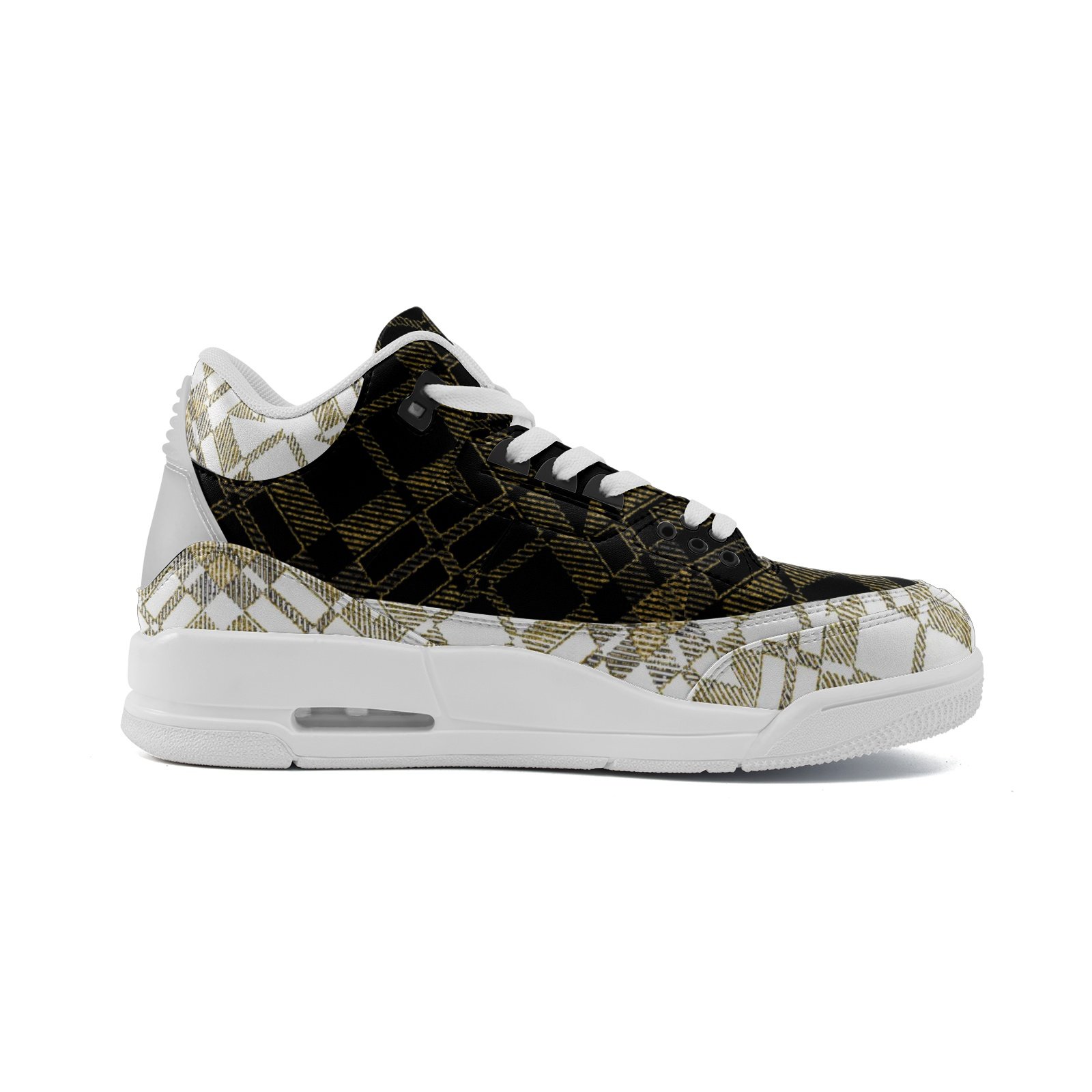 kokorepublic Unisex Non Slip Sneakers Lace Up Fashion Shoes - Image 3