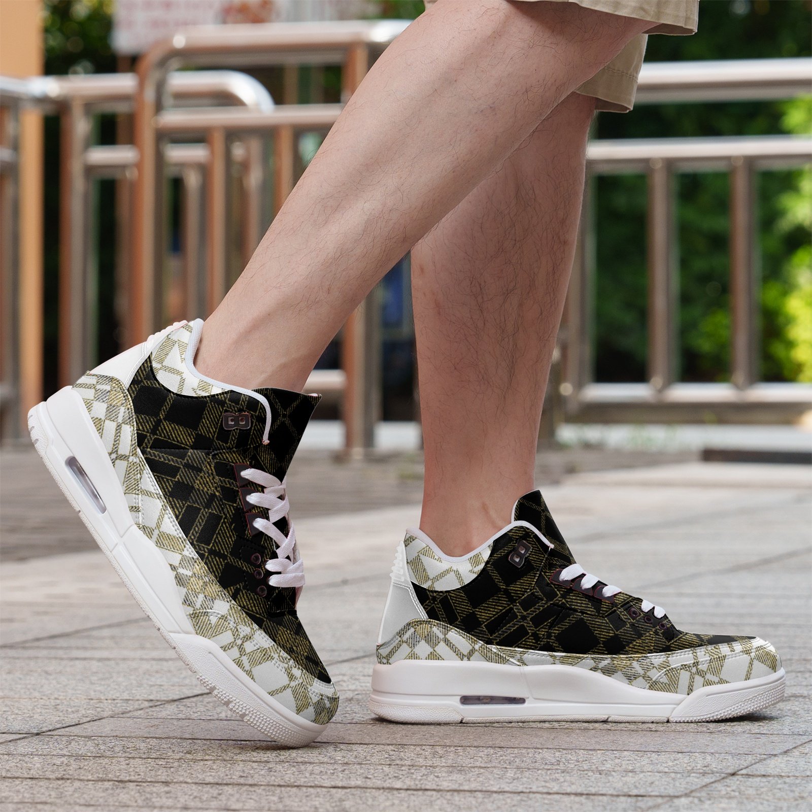 kokorepublic Unisex Non Slip Sneakers Lace Up Fashion Shoes - Image 7