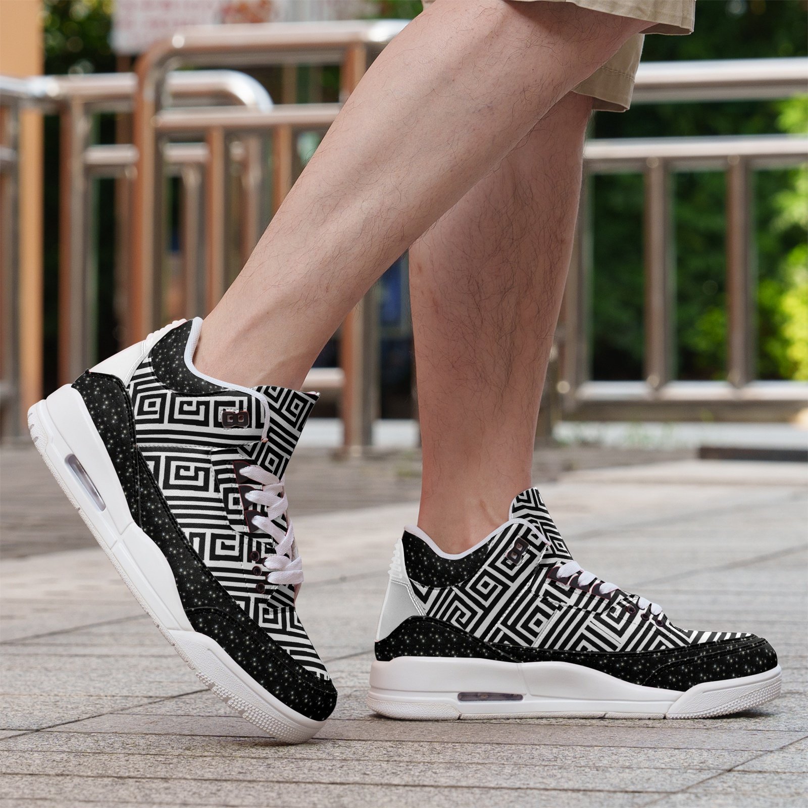 kokorepublic Unisex Non Slip Sneakers Lace Up Fashion Shoes - Image 7