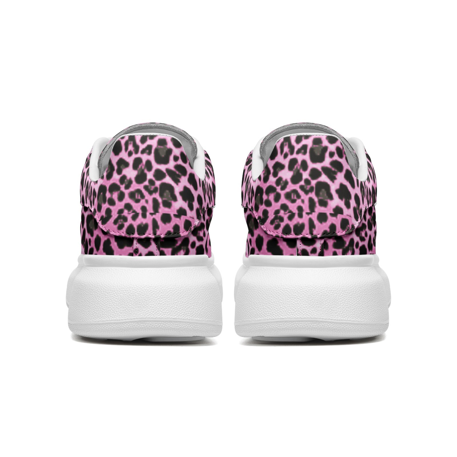 kokorepublic Unisex Non Slip Lace Up Faux Leather Sneakers - Image 6