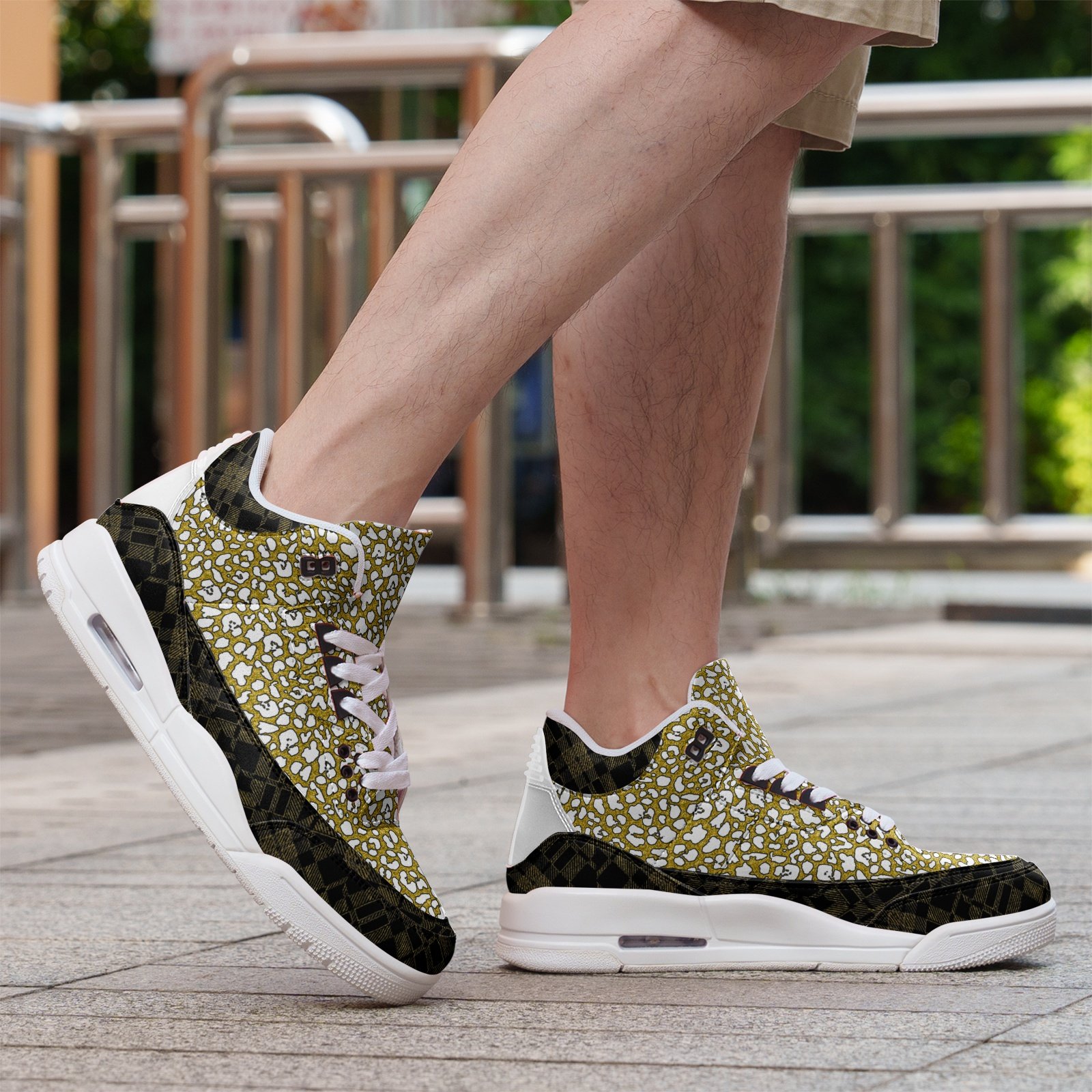 Unisex Non Slip Sneakers Lace Up Fashion Shoes - Image 7