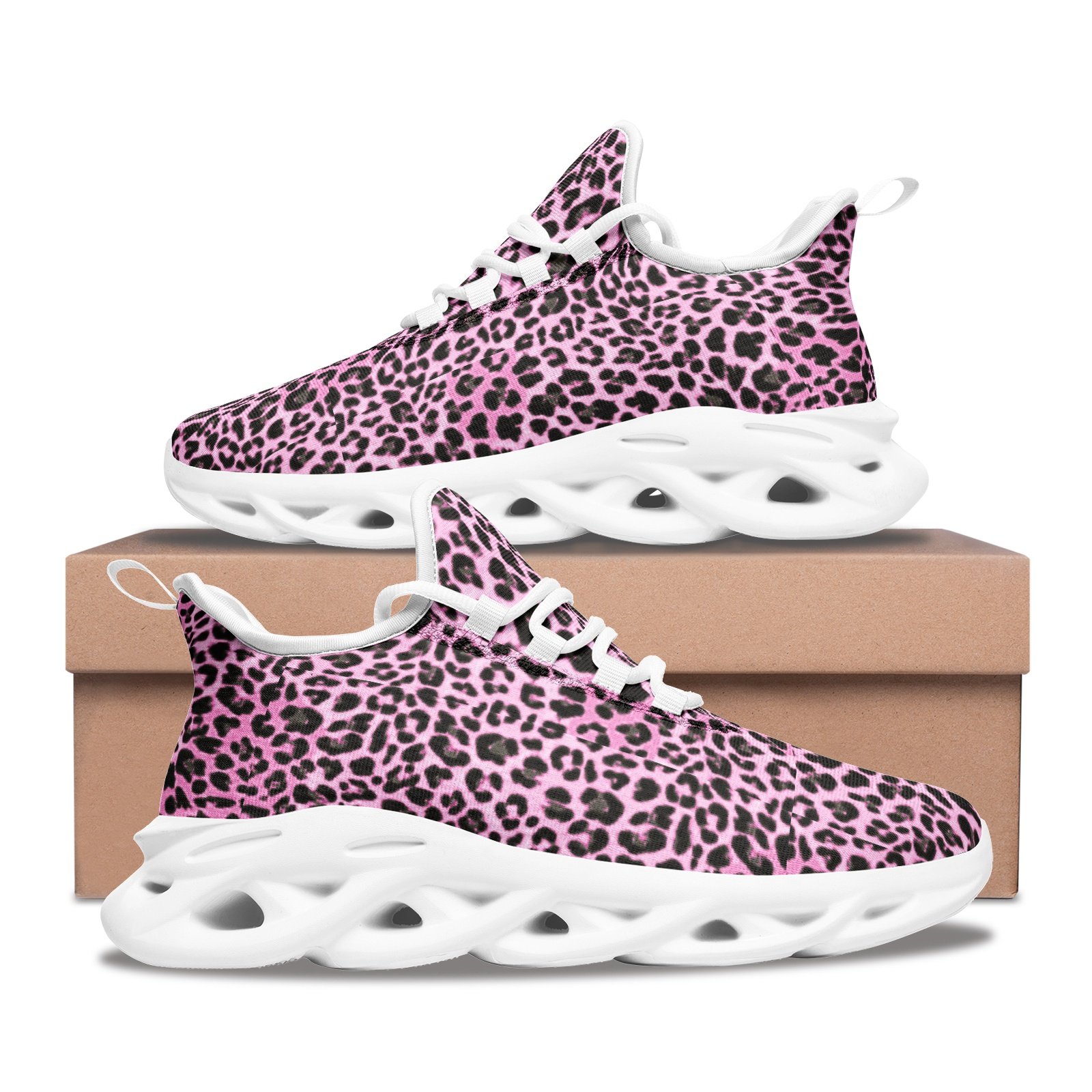 Unisex Bounce Mesh Knit Sneakers - Image 5