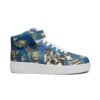 kokorepublic Unisex high Top Leather Sneakers - Image 2