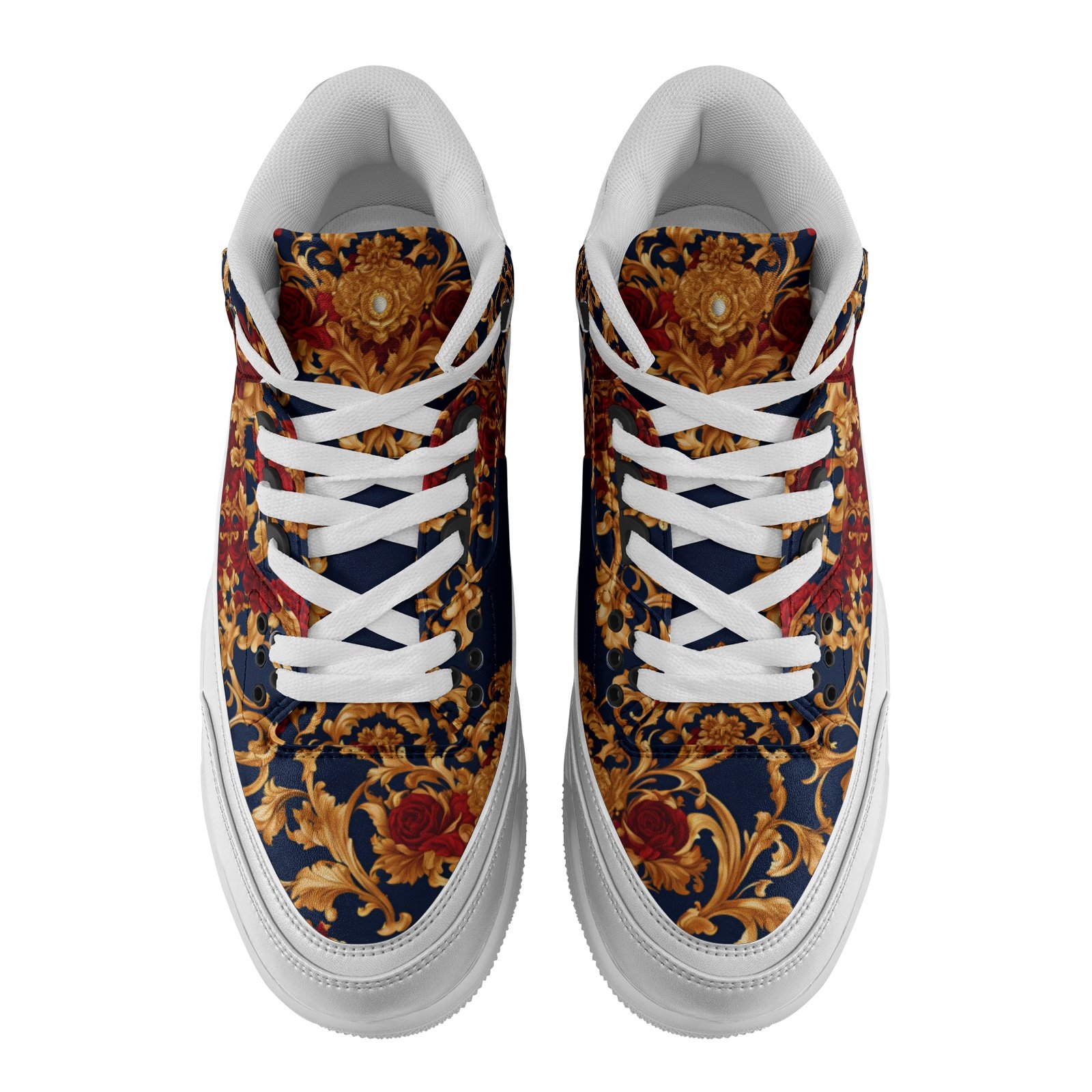 Unisex Non Slip Sneakers Lace Up Fashion Shoes - Image 5