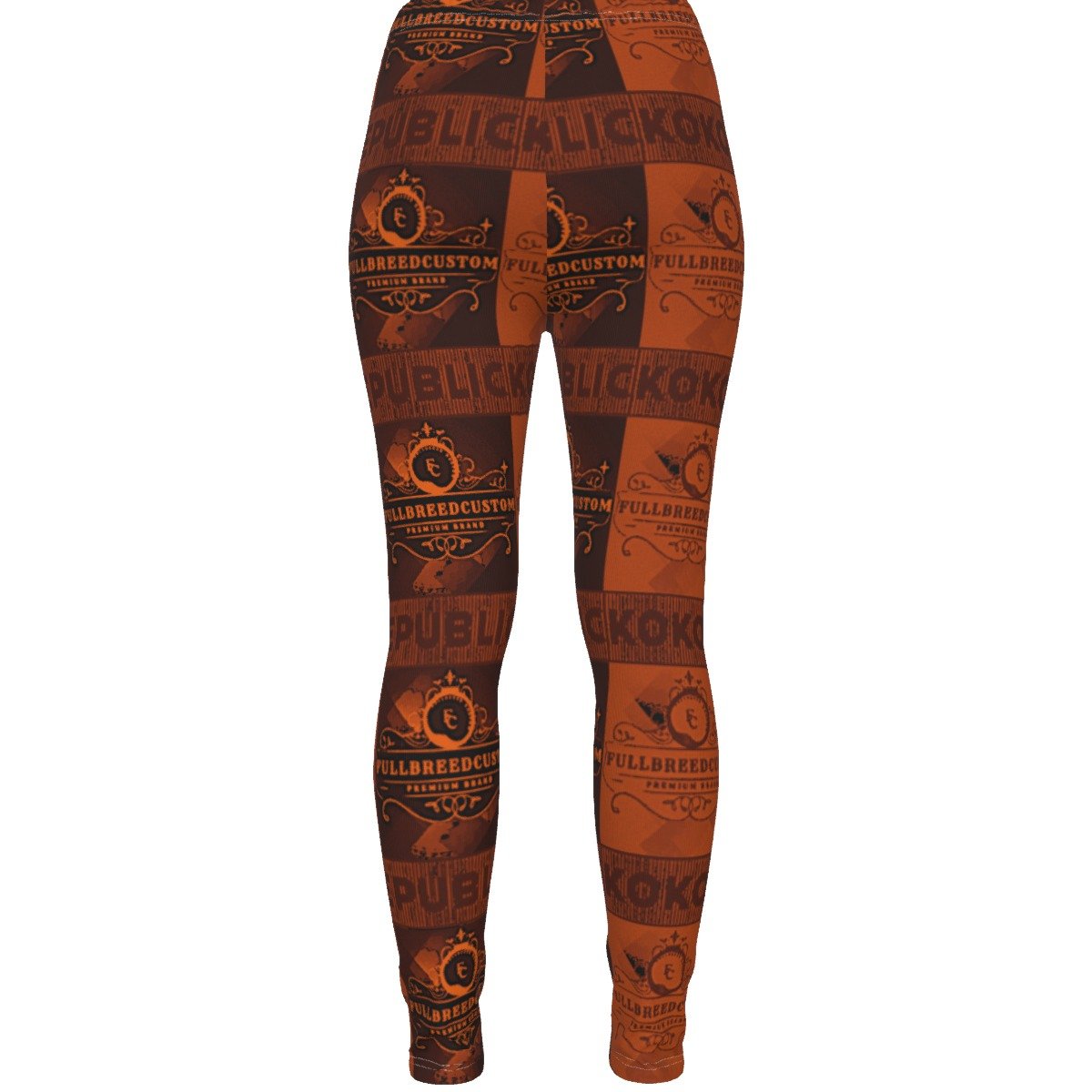 FullbreedCustom Print Women's Ripped Leggings - Image 2