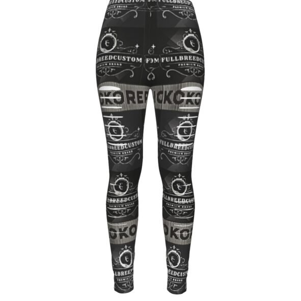 FullbreedCustom Print Women's Ripped Leggings