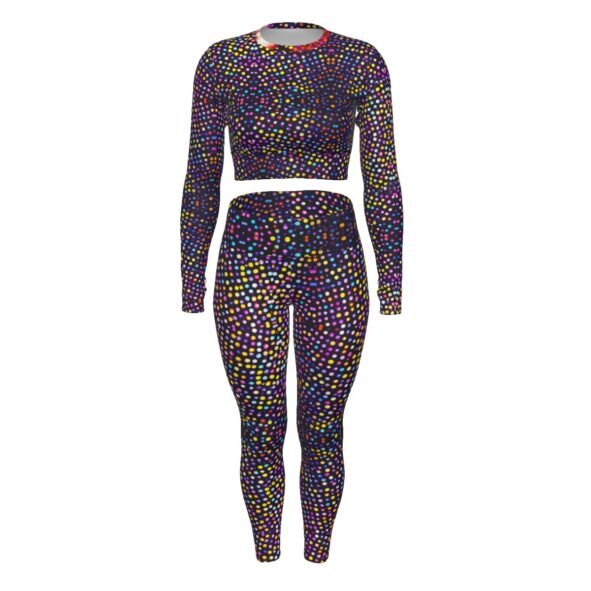 kokorepublic Women's Sport Set With Backless Top And Leggings